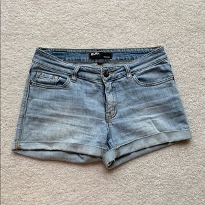 Denim shorts